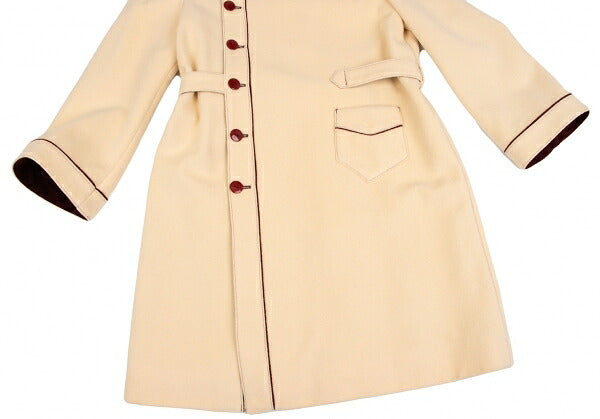Jean Paul GAULTIER FEMME Angora Wool Coat Beige Size 40