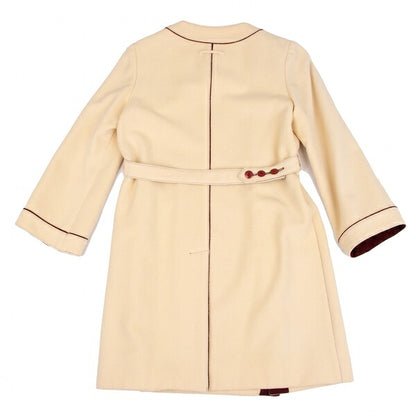 Jean Paul GAULTIER FEMME Angora Wool Coat Beige Size 40