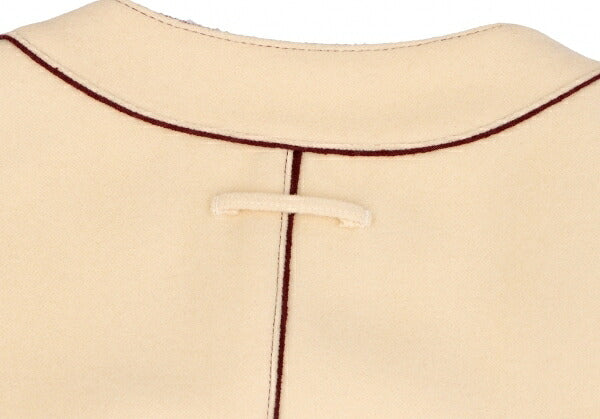 Jean Paul GAULTIER FEMME Angora Wool Coat Beige Size 40