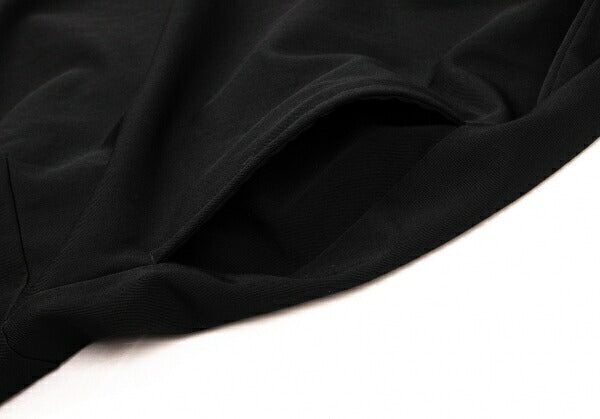 LIMI feu Wool Gabardine Wide Short Sleeve Dress Black Size S