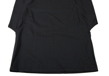LIMI feu Wool Stripe Tunic Black Navy Blouse Size S