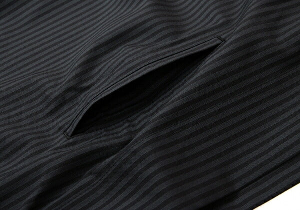 LIMI feu Wool Stripe Tunic Black Navy Blouse Size S