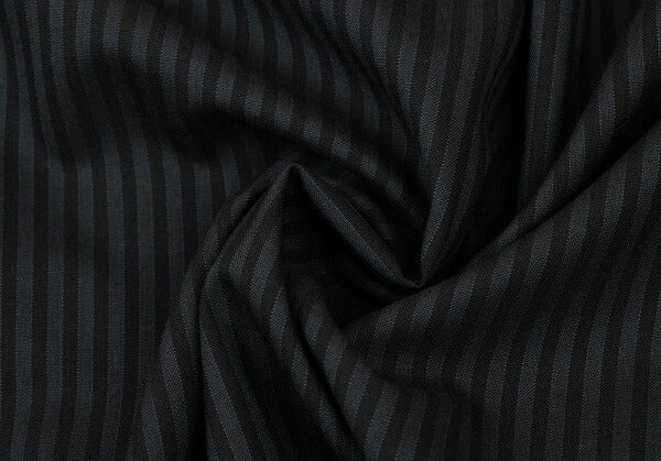 LIMI feu Wool Stripe Tunic Black Navy Blouse Size S