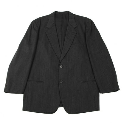 ISSEY MIYAKE MEN 2-Button Wool Jacket Charcoal Size L