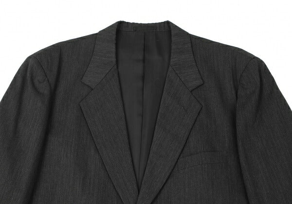 ISSEY MIYAKE MEN 2-Button Wool Jacket Charcoal Size L