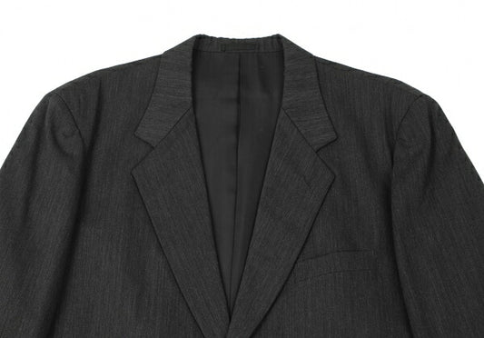 ISSEY MIYAKE MEN 2-Button Wool Jacket Charcoal Size L