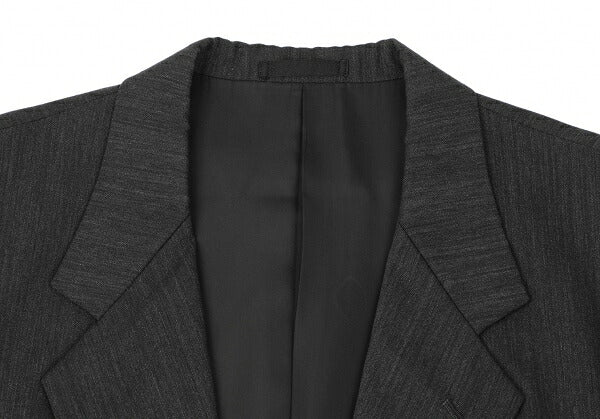 ISSEY MIYAKE MEN 2-Button Wool Jacket Charcoal Size L