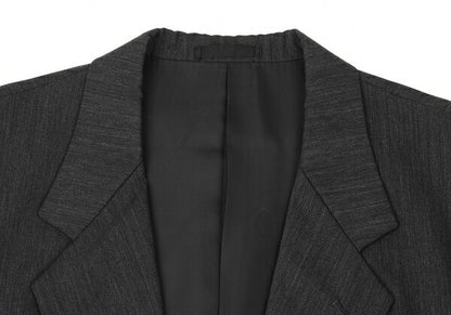 ISSEY MIYAKE MEN 2-Button Wool Jacket Charcoal Size L