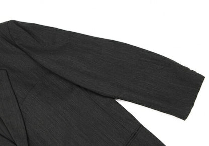 ISSEY MIYAKE MEN 2-Button Wool Jacket Charcoal Size L