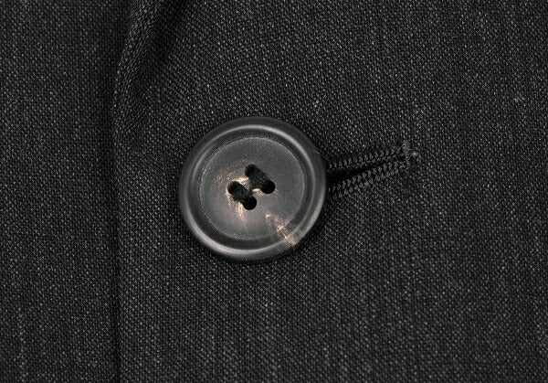 ISSEY MIYAKE MEN 2-Button Wool Jacket Charcoal Size L