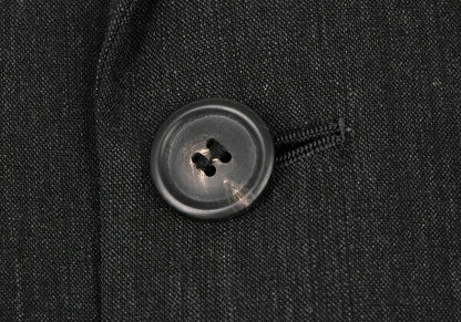 ISSEY MIYAKE MEN 2-Button Wool Jacket Charcoal Size L