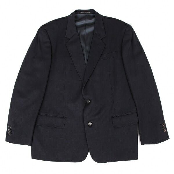 Y's for men Wool Gabardine 2B Blazer Navy Size L