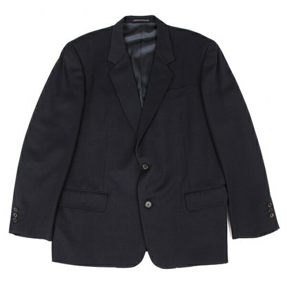 Y's for men Wool Gabardine 2B Blazer Navy Size L