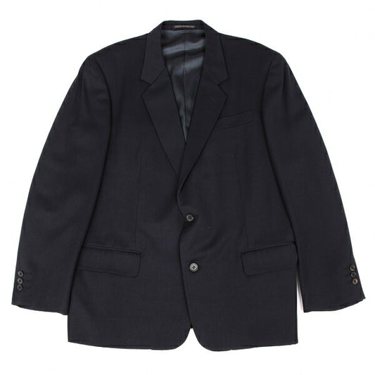 Y's for men Wool Gabardine 2B Blazer Navy Size L