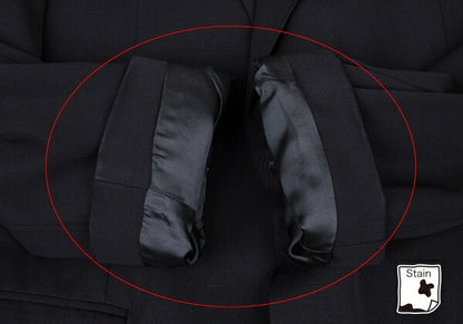 Y's for men Wool Gabardine 2B Blazer Navy Size L