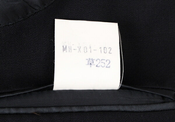 Y's for men Wool Gabardine 2B Blazer Navy Size L