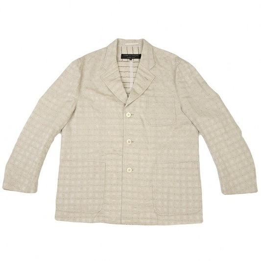 COMME des GARCONS HOMME PLUS Pin Dot Jacket Beige Size M