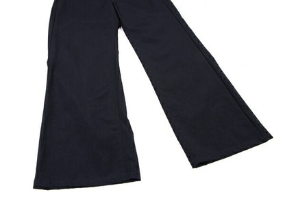 COMME des GARCONS Wool Side Button Design Pants Navy Size M