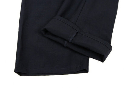 COMME des GARCONS Wool Side Button Design Pants Navy Size M