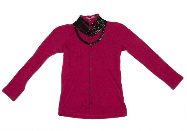 JUNYA WATANABE MAN PINK CDG Sequined Cardigan Pink Size S