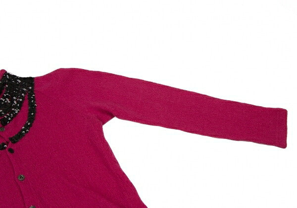 JUNYA WATANABE MAN PINK CDG Sequined Cardigan Pink Size S