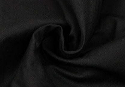 Y's Cotton Flare Midi Skirt Black Size 3