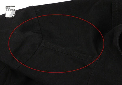 Y's Cotton Buttonless Jacket Black Size 3