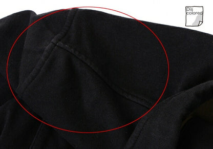 Y's Cotton Fly Front Sweat Jacket Black Size 3