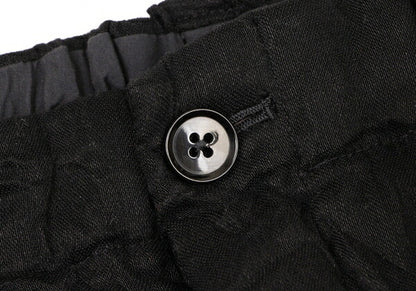 Y's for men Rayon Linen Washer Cargo Pants Black Size 3