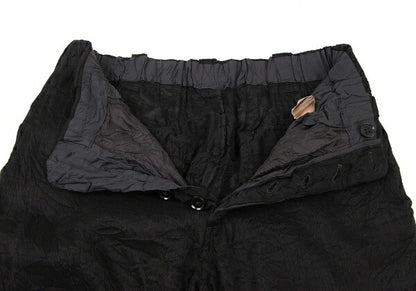 Y's for men Rayon Linen Washer Cargo Pants Black Size 3
