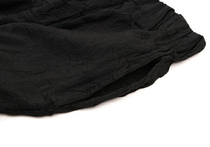 Y's for men Rayon Linen Washer Cargo Pants Black Size 3
