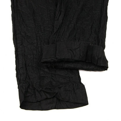 Y's for men Rayon Linen Washer Cargo Pants Black Size 3