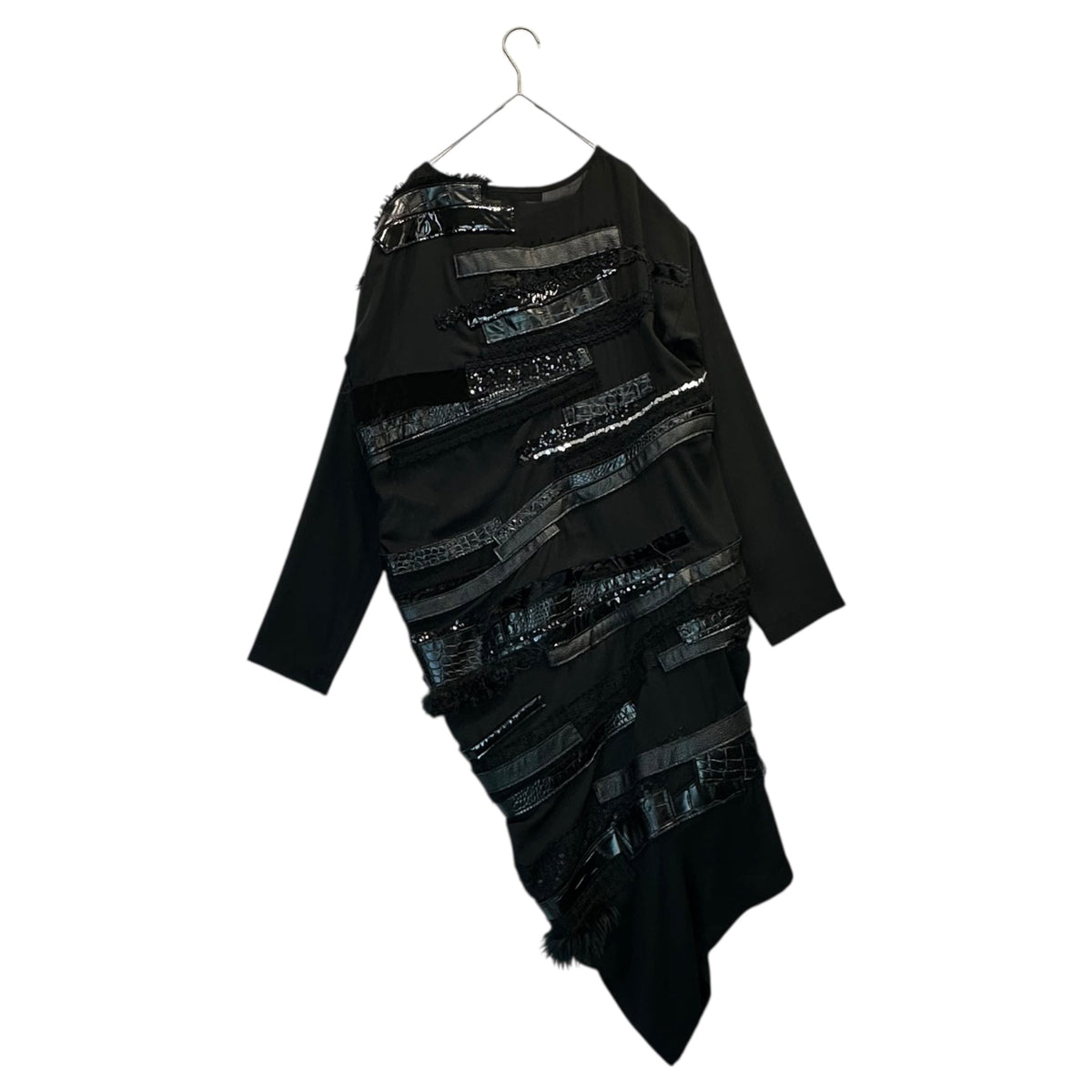 JUNYA WATANABE 24AW Multi-Fabric Dress Black Size S