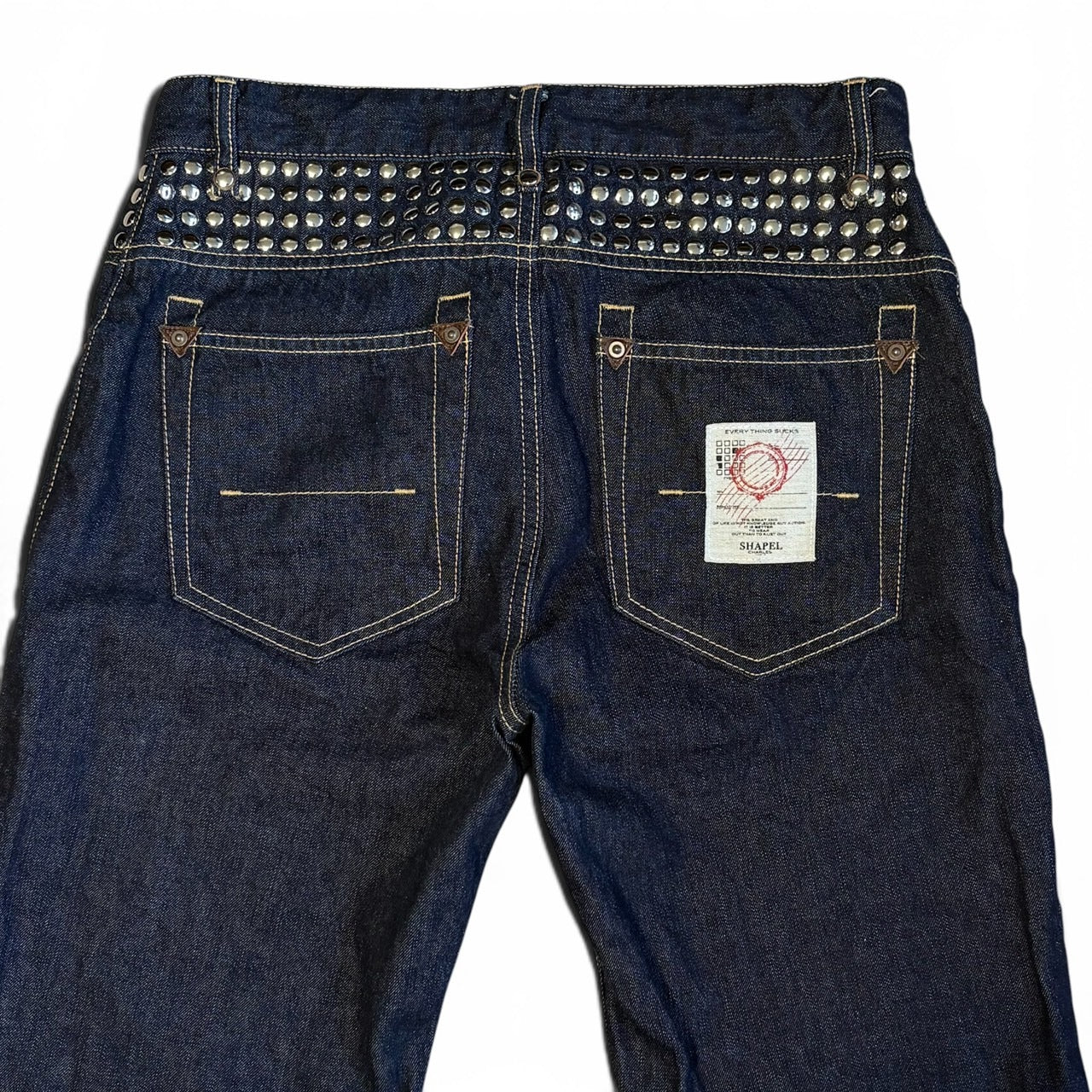 SHAPEL Studs Denim Jeans Size 02