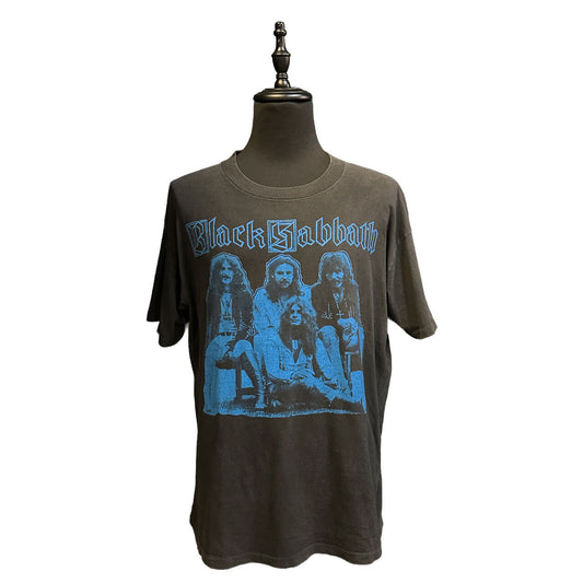BLACK SABBATH 90s ONEITA Early Members T-Shirt Black Size XL