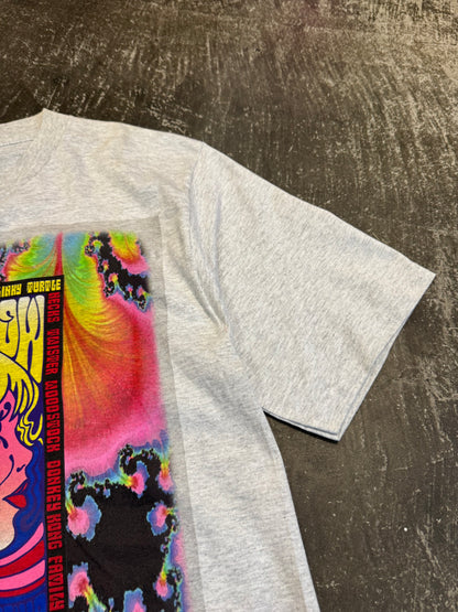 Vintage Gray Cotton Tee Size L