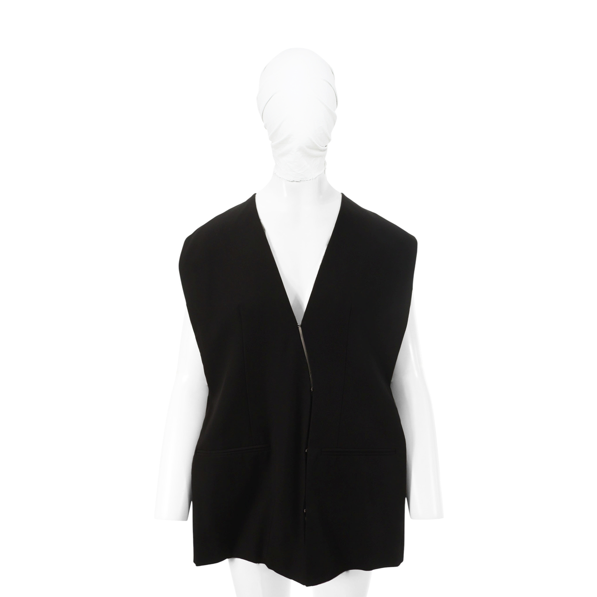 Maison Martin Margiela 2009 S/S Black Wool Jacket Size 40