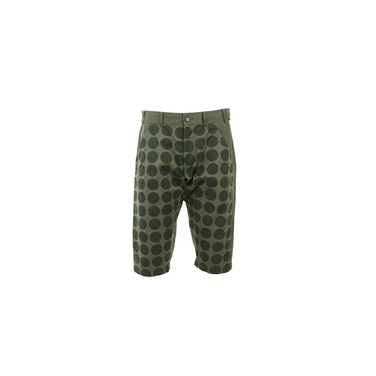 COMME des GARCONS 2012 S/S Cotton Shorts Olive Black Size XS