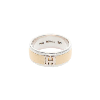 Hermes HERMÈS Silver Gold 750/925 Ring
