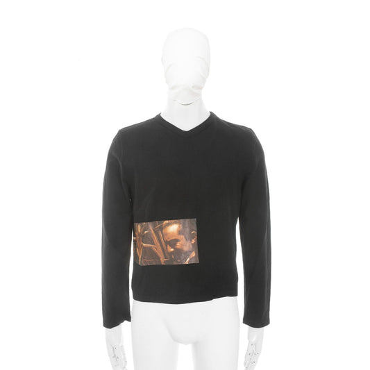 Jean Paul Gaultier Classique Long Sleeve Shirt Black Size 48