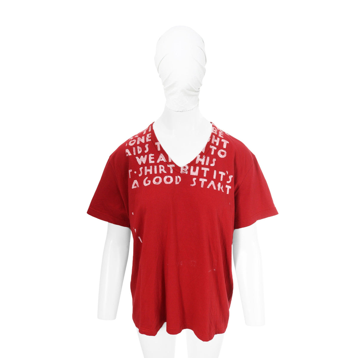 Maison Martin Margiela 2000SS Cotton T-Shirt Multi Size L