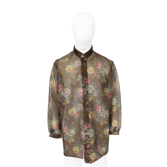 Yohji Yamamoto 1996 A/W Polyester Long Shirt Multi Size M