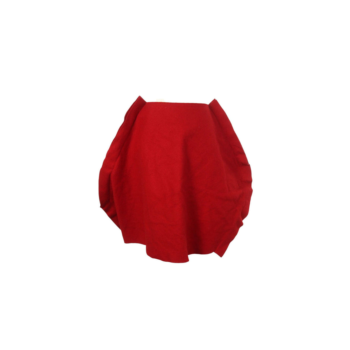 COMME des GARCONS 2017 A/W Wool Skirt Red Size XS