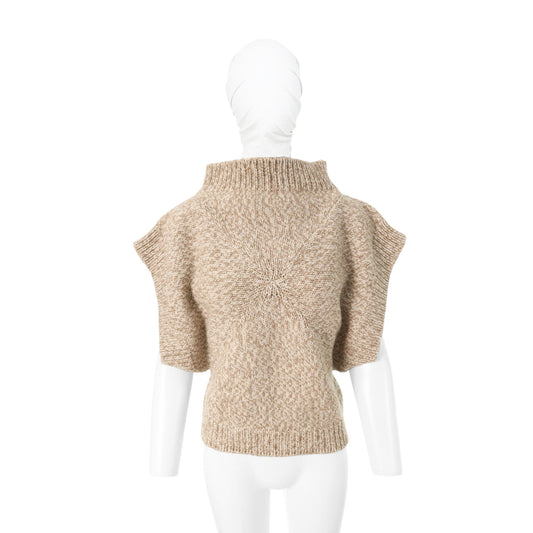 Maison Martin Margiela 2001 A/W Wool Sweater Beige