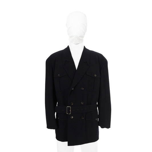 COMME des GARCONS HOMME PLUS Wool Jacket Navy Size S