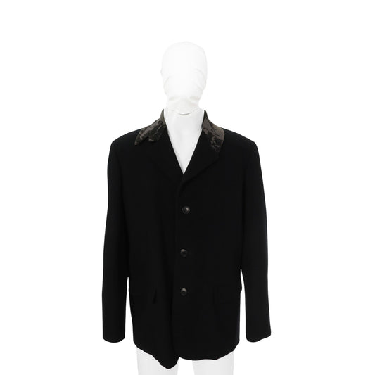 Yohji Yamamoto POUR HOMME 1994 A/W Black Jacket Size 2