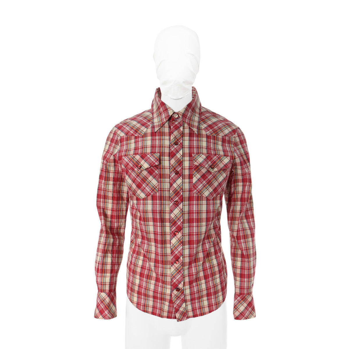 NUMBER (N)INE 2005 A/W Multi Cotton Long Sleeve Shirt Size 3