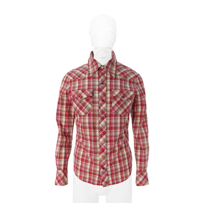 NUMBER (N)INE 2005 A/W Multi Cotton Long Sleeve Shirt Size 3