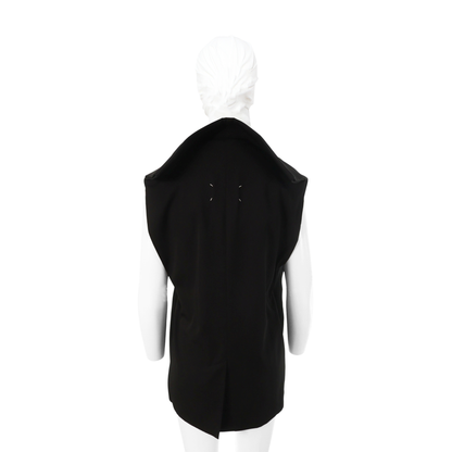 Maison Martin Margiela 2009 S/S Black Wool Jacket Size 40