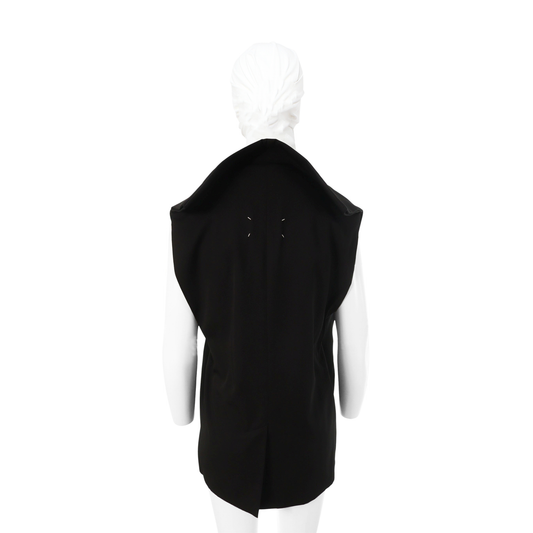 Maison Martin Margiela 2009 S/S Black Wool Jacket Size 40
